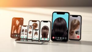 Aplicativos de Cabelo