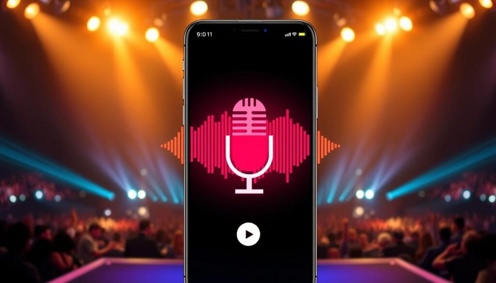 aplicativo The Voice karaokê aplicativo The Voice karaokê