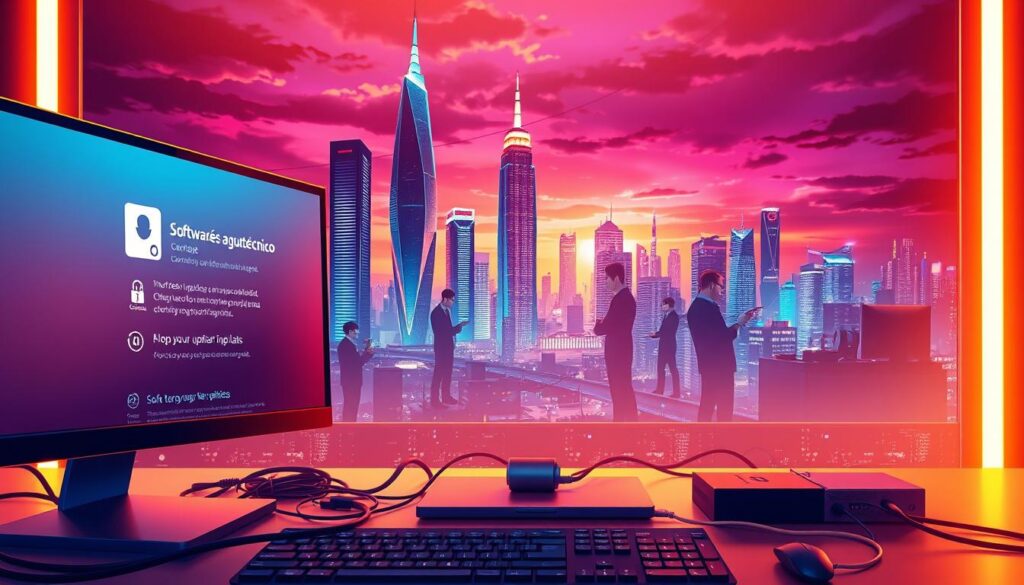 atualizações e suporte técnico