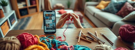 Os Melhores Apps de Crochê para Aprender e Criar no Celular