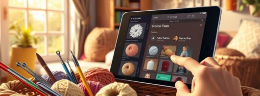 Apps de Crochê: Aprenda Pontos e Projetos Passo a Passo