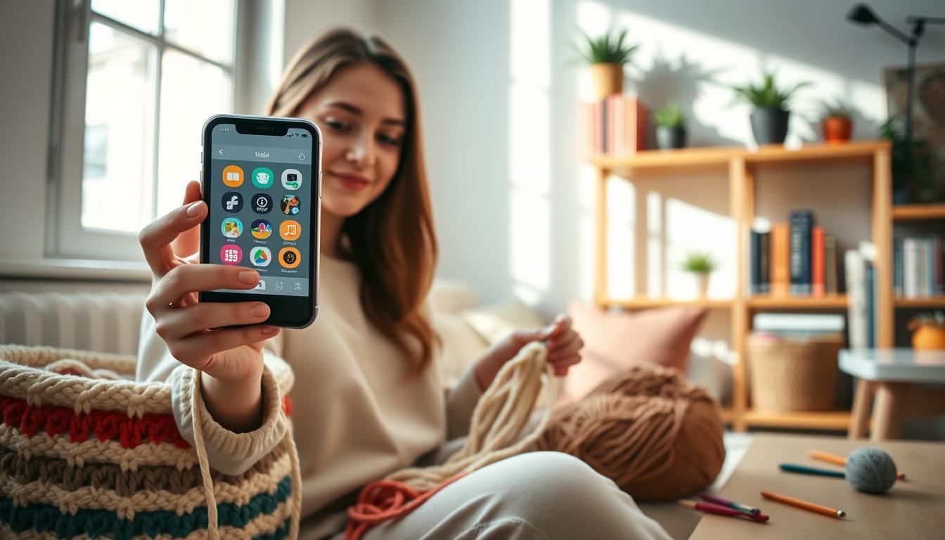 Crochê No Celular Com Apps Gratuitos