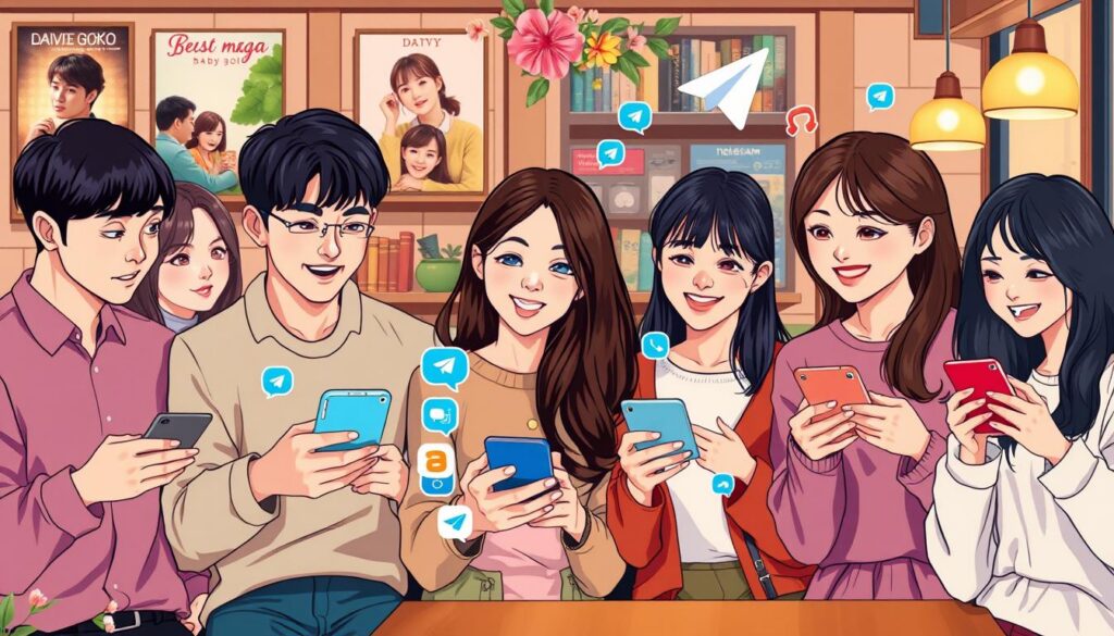 Drama Sakoura e Telegram doramas