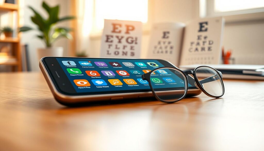 aplicativos Android saúde ocular