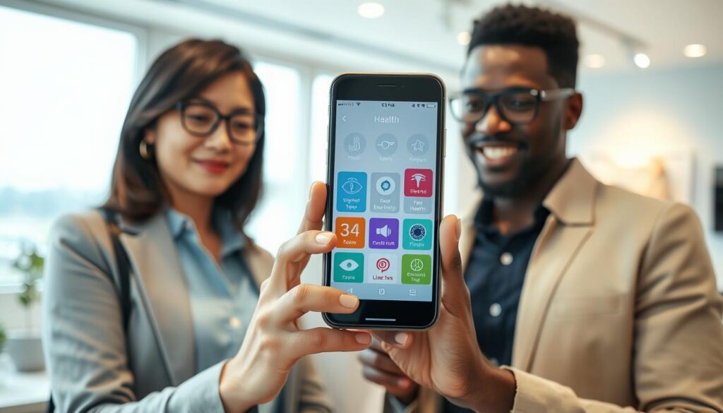 benefícios apps oftalmologia