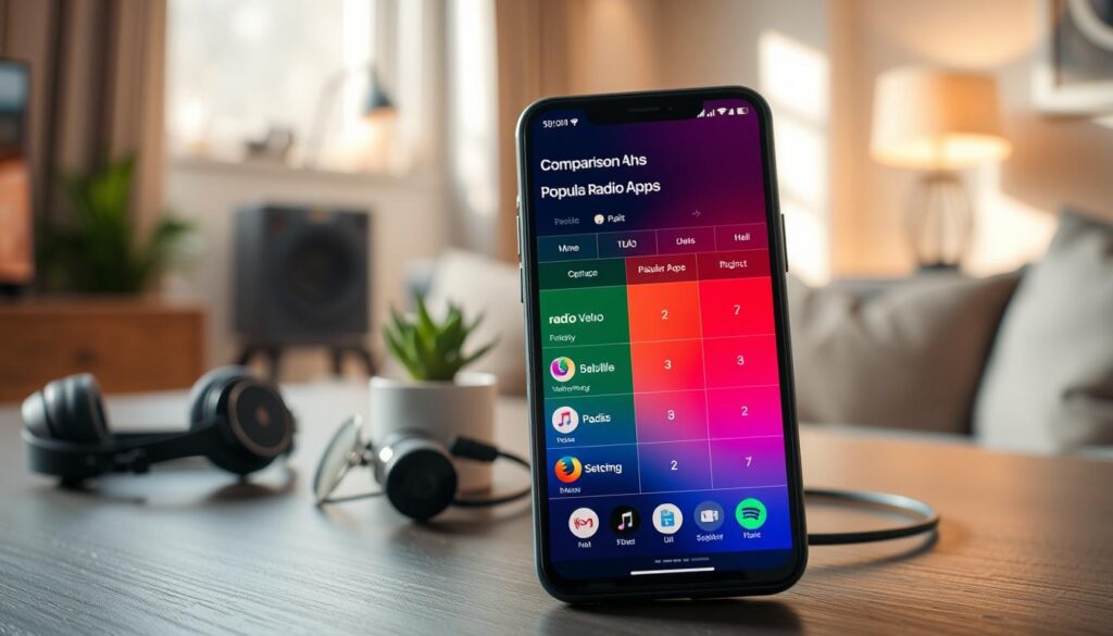 comparativo aplicativos rádio