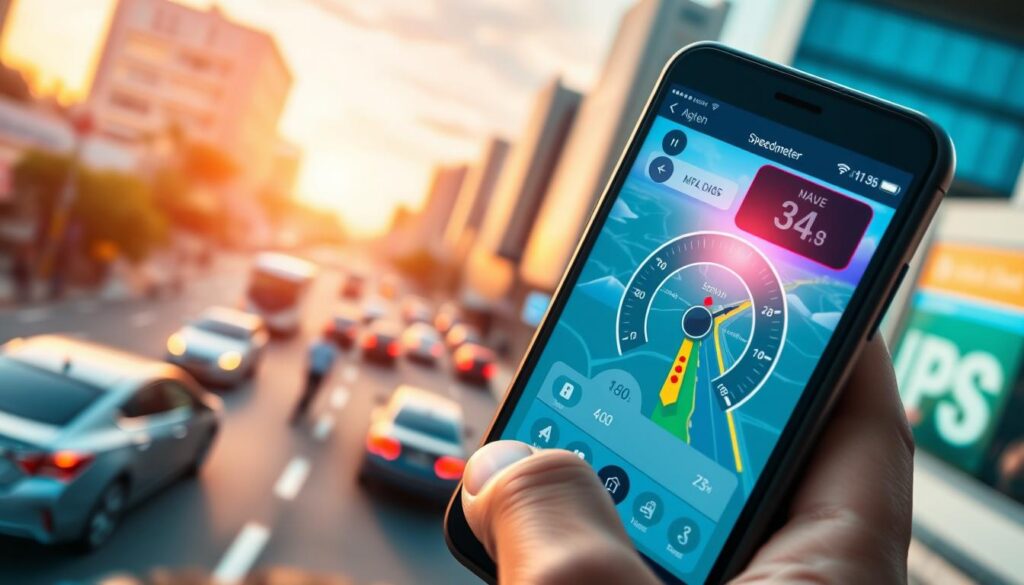 recursos do velocímetro gps