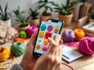 Descubra apps grátis de crochê passo a passo no celular