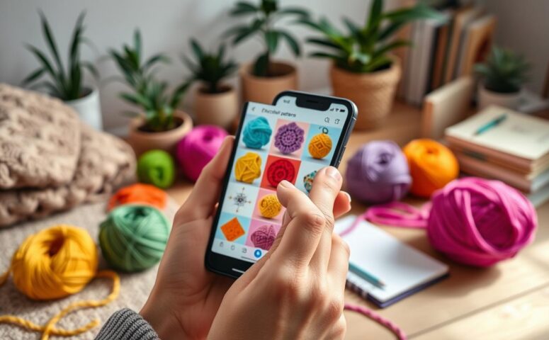 Descubra apps grátis de crochê passo a passo no celular