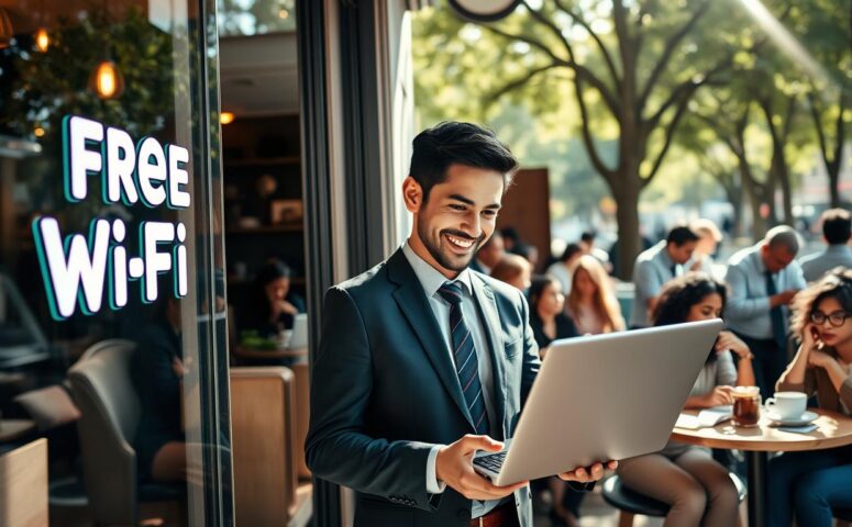 Encontre Wi-Fi grátis perto de você facilmente