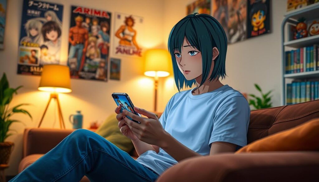 Assistir anime grátis no celular