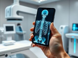 Nova Tecnologia Simula Raio-X Diretamente no Smartphone