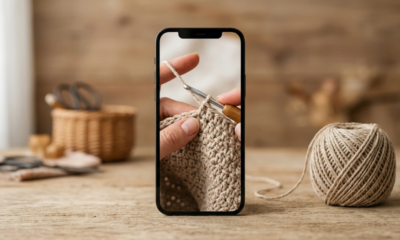 Aprenda Crochê pelo Celular